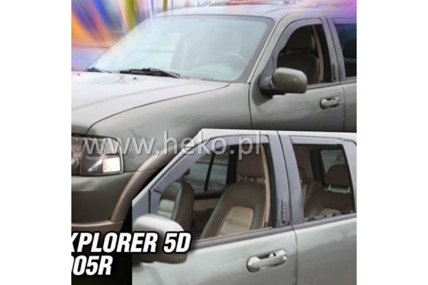 Heko Σετ Ανεμοθραύστες Μπροστινοί για Ford Exploer III 5D 2002-2005 2τμχ