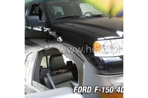 Heko Σετ Ανεμοθραύστες Μπροστινοί για Ford F-150 2D 2004-2008 2τμχ