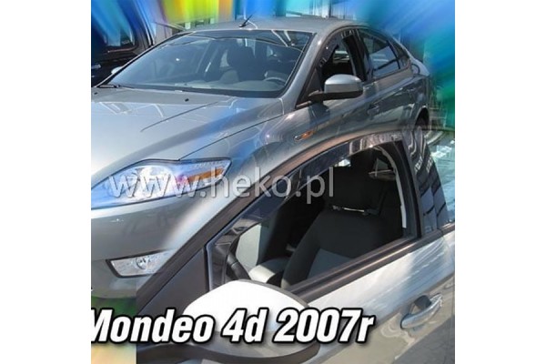Heko Σετ Ανεμοθραύστες Μπροστινοί για Ford Mondeo 4D/5D 2007-2014 2τμχ