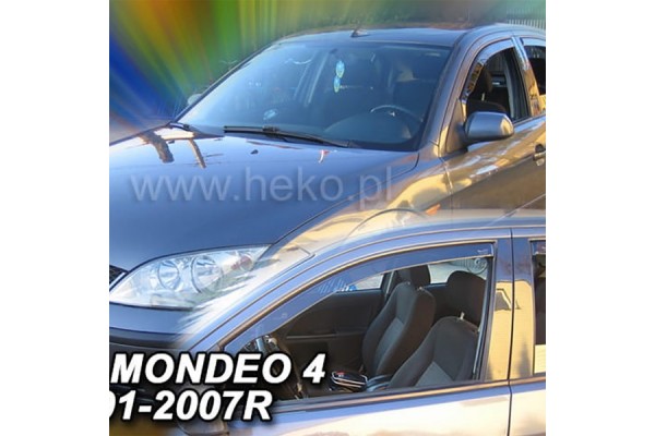Heko Σετ Ανεμοθραύστες Μπροστινοί για Ford Mondeo MK3 4 2001-2007 2τμχ