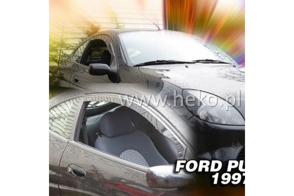 Heko Σετ Ανεμοθραύστες Μπροστινοί για Ford Puma 3D 1997-2002 2τμχ