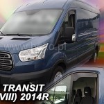 Heko Σετ Ανεμοθραύστες Μπροστινοί για Ford Transit VIII 2013 (Κονός-Μισό Μονο Πάνω) 2τμχ