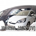 Heko Σετ Ανεμοθραύστες Μπροστινοί για Honda Jazz 5D 2019 2τμχ