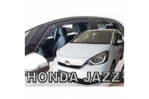Heko Σετ Ανεμοθραύστες Μπροστινοί και Πίσω για Honda Jazz 5D 2019 4τμχ