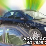 Heko Σετ Ανεμοθραύστες Μπροστινοί για Honda Accord VI 4D 1998-2003 2τμχ