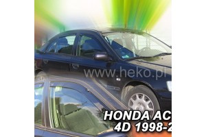 Heko Σετ Ανεμοθραύστες Μπροστινοί για Honda Accord VI 4D 1998-2003 2τμχ