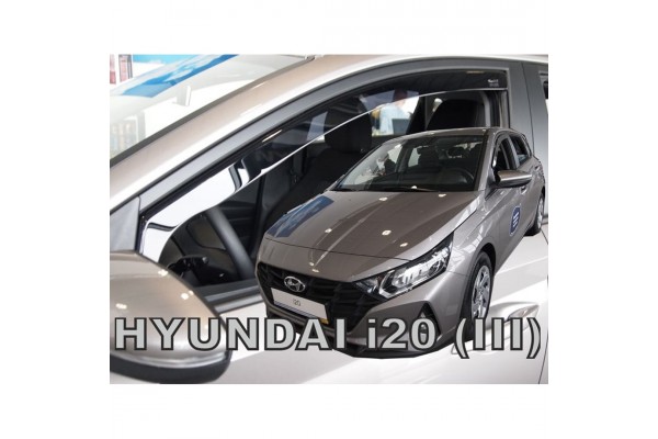 Heko Σετ Ανεμοθραύστες Μπροστινοί για Hyundai i20 5D 2020 2τμχ