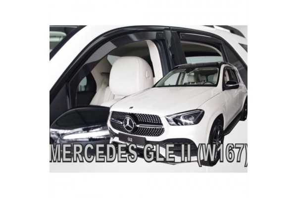 Heko Σετ Ανεμοθραύστες Μπροστινοί και Πίσω για Mercedes-Benz GLE W167 5D 2019 4τμχ