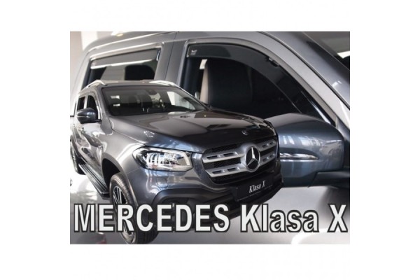Mercedes KLAS-X W470 4D 2017> - Σετ Ανεμοθραυστες (4 ΤΕΜ.)