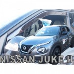Heko Σετ Ανεμοθραύστες Μπροστινοί για Nissan Juke 5D 2019 2τμχ