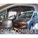 Heko Σετ Ανεμοθραύστες Μπροστινοί για Peugeot Partner / Rifter Opel Combo Citroen Berlingo 2τμχ