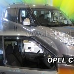 Heko Σετ Ανεμοθραύστες Μπροστινοί για Opel Combo Fiat Doblo 2τμχ