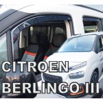 Citroen Berlingo III/PEUGEOT RIFTER/OPEL Combo E 4D/5D Lov 2018> Ανεμοθραυστες - Σετ (4 ΤΕΜ)