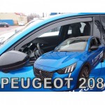 Heko Σετ Ανεμοθραύστες Μπροστινοί για Opel Corsa F 5D 2019/Peugeot 208 5D 2019 2τμχ