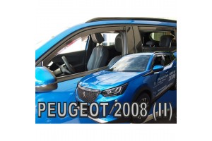 Heko Σετ Ανεμοθραύστες Μπροστινοί και Πίσω για Peugeot 2008 5D 2019/ 2008E 5D 2019 4τμχ