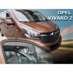 Heko Σετ Ανεμοθραύστες Μπροστινοί για Opel Vivaro Fiat Talento Renault Trafic 2τμχ