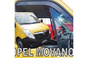 Ανεμοθραυστες Για Opel Movano B 2010+ / Renault Master 3 2010+ / Master Iv 2019+ / Nissan NV400 2011+ Μακρυ Ζευγαρι Van Απο Ευκαμπτο Φιμε Πλαστικο Heko - 2 ΤΕΜ.
