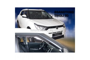 Heko Σετ Ανεμοθραύστες Μπροστινοί για Ssangyong Tivoli-XLV 2015 2τμχ