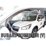 Heko Σετ Ανεμοθραύστες Μπροστινοί για Subaru Forester 2019 5d 2τμχ