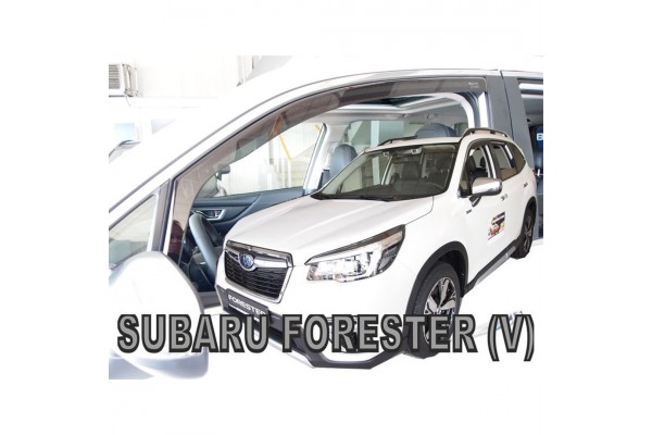 Heko Σετ Ανεμοθραύστες Μπροστινοί για Subaru Forester 2019 5d 2τμχ