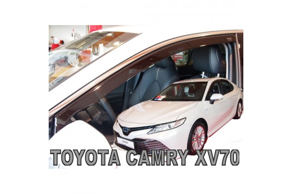 Heko Σετ Ανεμοθραύστες Μπροστινοί για Toyota Camry XV70 4D 2018 2τμχ