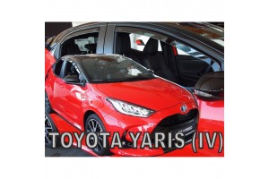 Heko Σετ Ανεμοθραύστες Μπροστινοί και Πίσω για Toyota Yaris 5D 2019 4τμχ