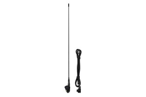 Κεραια Οροφης Για PEUGEOT/RENAULT/CITROEN (ΜΑΥΡΗ - Βαση Και Καλωδιο - Universal - 55cm)