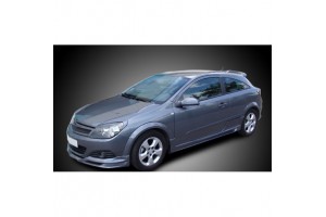 Opel Astra H 3D Εμπρος Spoiler Πλaστικο