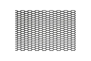 Lampa Σίτα Πλαστική Μαύρη Κυψελωτή Small 8x18mm 120x40cm