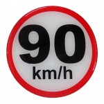 Race Axion Πινακίδες Σήμανσης Σήμα Ταχύτητας Χιλιομέτρων 90km/h 10cm Αυτοκόλλητο 1Τεμ
