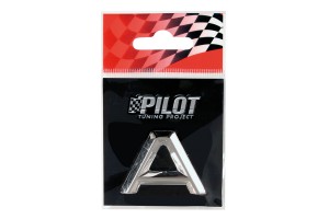 Lampa Αυτοκόλλητο Γράμμα Αυτοκινήτου Χρωμίου 3D "A" 2.6cm