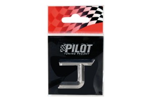 Lampa Αυτοκόλλητο Γράμμα Αυτοκινήτου Χρωμίου 3D "J" Type-2 26mm