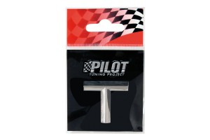 Lampa Αυτοκόλλητο Γράμμα Αυτοκινήτου Χρωμίου 3D "T" 2.6cm