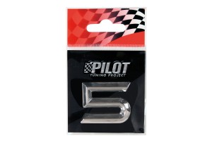 Αυτοκολλητο Γραμμα 3D "5" ΤΥΡΕ-2 26mm