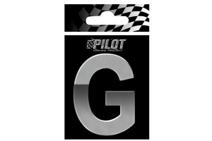 Αυτοκολλητο Γραμμα 3D "G" ΤΥΡΕ-4 70mm