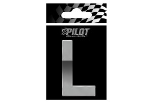 Αυτοκολλητο Γραμμα 3D "L" ΤΥΡΕ-4 70mm