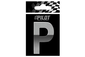 Αυτοκολλητο Γραμμα 3D "P" ΤΥΡΕ-4 70mm