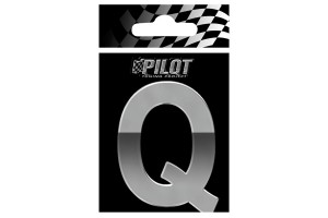 Αυτοκολλητο Γραμμα 3D "Q" ΤΥΡΕ-4 70mm