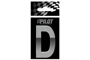 Αυτοκολλητο Γραμμα 3D "D" ΤΥΡΕ-5 56mm