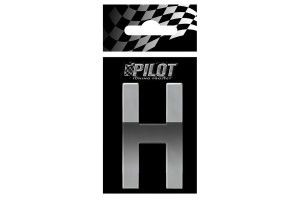 Αυτοκολλητο Γραμμα 3D "Η" ΤΥΡΕ-5 56mm