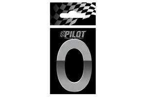 Αυτοκολλητο Γραμμα 3D "Ο" ΤΥΡΕ-5 56mm