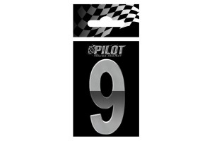 Αυτοκολλητο Γραμμα 3D "9" ΤΥΡΕ-5 56mm