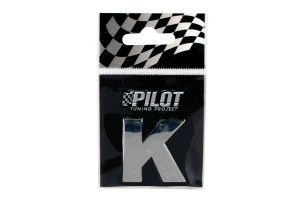 Αυτοκολλητο Γραμμα 3D "Κ" ΤΥΡΕ-3 28mm