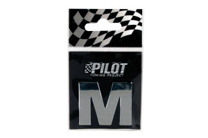 Lampa Αυτοκόλλητο Γράμμα Αυτοκινήτου Χρωμίου 3D "M" 2.8cm