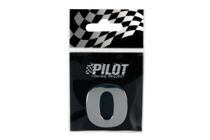 Αυτοκολλητο Γραμμα 3D "Ο" ΤΥΡΕ-3 28mm