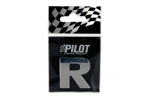 Αυτοκολλητο Γραμμα 3D "R" ΤΥΡΕ-3 28mm