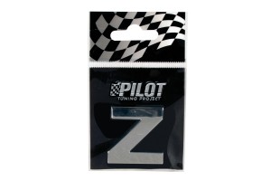 Lampa Αυτοκόλλητο Γράμμα Αυτοκινήτου Χρωμίου 3D "Z" 2.8cm