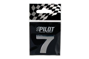 Αυτοκολλητο Γραμμα 3D "7" ΤΥΡΕ-3 28mm