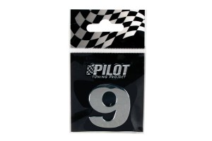 Αυτοκολλητο Γραμμα 3D "9" ΤΥΡΕ-3 28mm