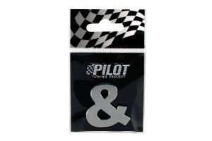 Αυτοκολλητο Συμβολο 3D "&" ΤΥΡΕ-3 28mm